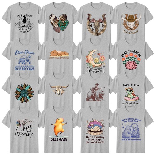 Boho wellness western shirt - western, t-shirt
