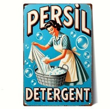 Blechschild Persil Werbeschild Nostalgie Vintage Metallschild 30x20cm TEL2449