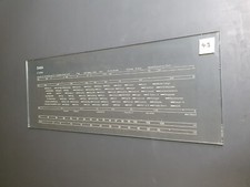 SABA Lindau 16, Skalenglas/Skalenscheibe