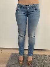 DIESEL Nevy Jeans original Stretch Boyfriend Low Hip Hüfte blue Gr. 36 W28 L30