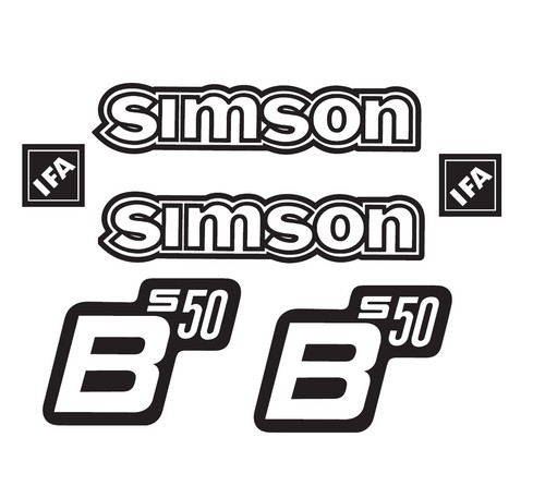 Simson s50b ifa aufkleber - ,