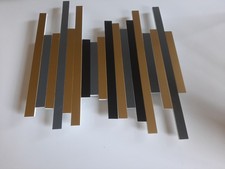 Abstraktes wandbild - wandbild, 3d
