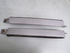 2x Leiste Scheinwerfer Mercedes W124 BJ1994 744 Brillantsiler Silber *519A41*