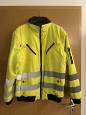 Warnschutz Sicherheitsjacke Unisex Neon Reflektor Weste - Beidseitig Wendbar