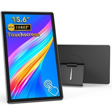 UPERFECT Portable Monitor 15,6 Zoll Touchscreen Monitor IPS Full HD USB C HDMI