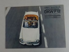 Prospekt broschüre dkw f12 - broschüre,