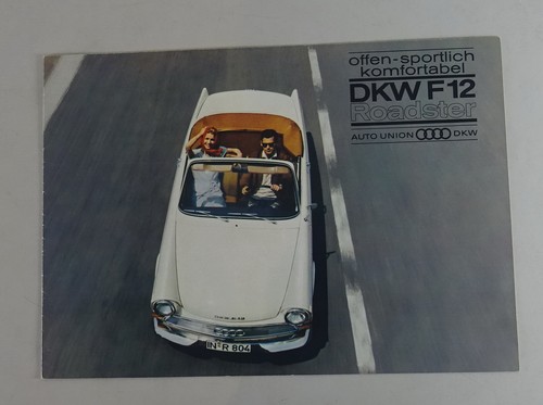 Prospekt broschüre dkw - broschüre, f12