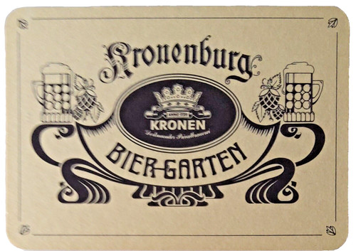 Alter bierdeckel brauerei - bierdeckel,