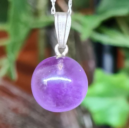 Amethyst anhänger 925 - amethyst,