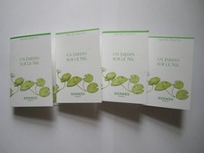 Hermès Paris 4x 2ml Eau de Toilette Un Jardin Sur Le Nil