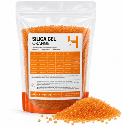 Silica gel orange - 1-25, kg