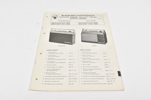 Blaupunkt derby 670 671 - blaupunkt,