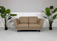Brühl Moule Small Sofa Schlaffunktion Stoff Braun Gästebett Ausstellungsstück