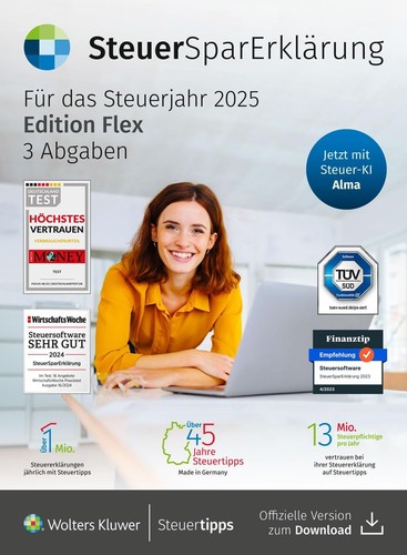 Steuersparerklärung flex 2026 - steuersparerklärung,