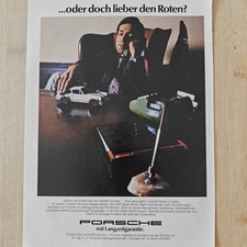 Porsche 911 1975 Vintage Auto Werbung Anzeige Werbeanzeige Advert Reklame Ad