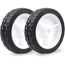 Gummirad, Universal, Kinderwagen, 125mm, Achse, 12,7mm, Schwarz, Rad