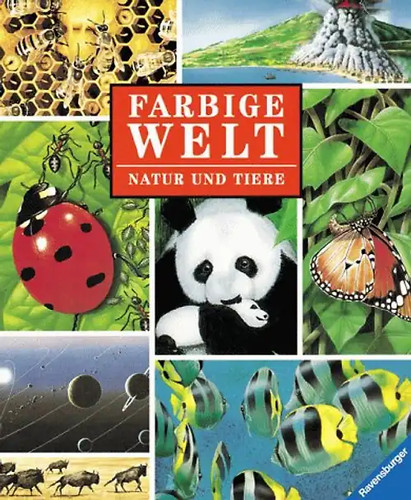 Farbige welt natur - und, tiere