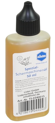 Lister schermaschinenöl 50ml - lister,