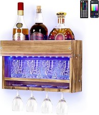 Wandflaschenhalter LED RGB