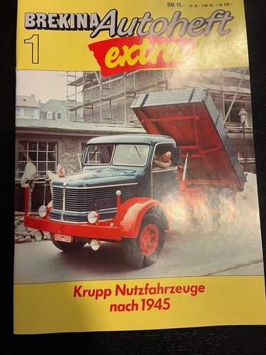 Brekina autoheft extra krupp - brekina,