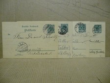 4 Postkarten, alle echt