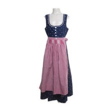 Chiemseer Dirndl & Tracht, Dirndl, Größe: 152, Blau/Mehrfarbig #40p