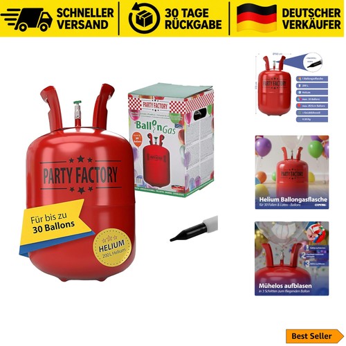 Heliumflasche ballongas 200 - heliumflasche, l