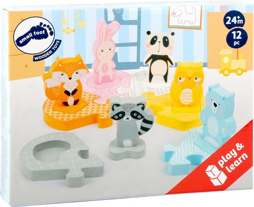 Steck puzzle pastell - steck,