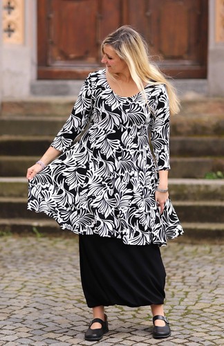 Magna lagenlook tunika - -, kleid