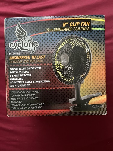 Vdl cyclone clip fan - vdl,