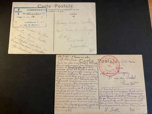 Ww1 frankreich menton militär - menton,