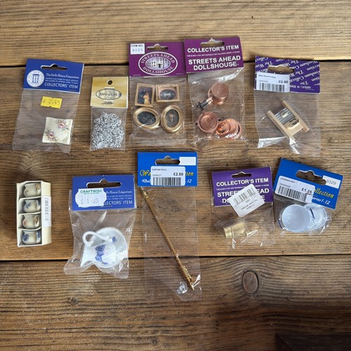 Doll house accessories bundle - doll,