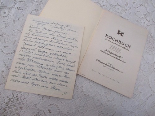 1955 küppersbusch kochbuch - 1955,