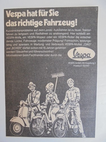 Vespa mofa moped roller ciao - moped,