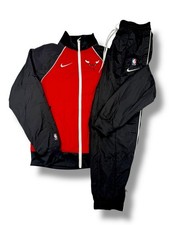Nike Tracksuit – NBA Chicago Bulls – Schwarz/Rot – Vintage