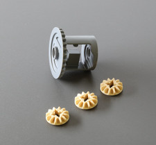 LEGO Technic: 1x Differential, Dark Bluish Gray