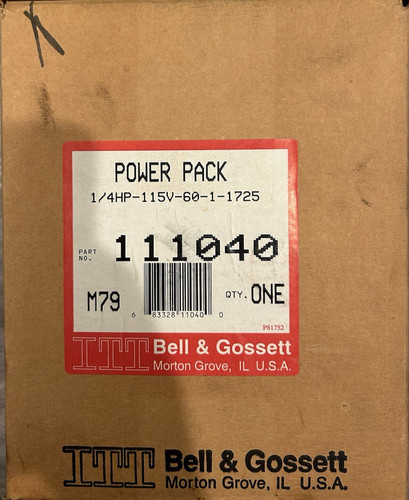 111040 bell gossett 1 - 111040, &