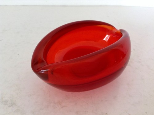 Murano glas aschenbecher - murano,