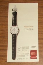 Seltene Werbung WEMPE CHRONOMETERWEKE & ZEITMEISTER Chronometer Glashütte 2 2007