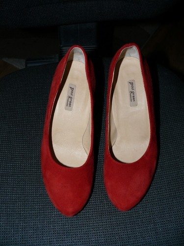 Pumps kirschrot - p.g.,