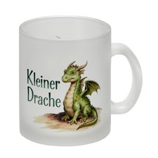 niedlicher grüner Drache -
