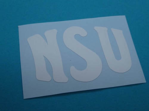 Nsu schriftzug logo - "nsu",