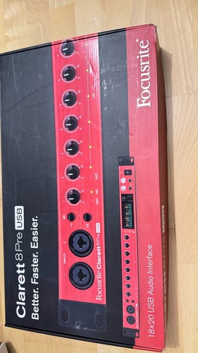 Focusrite clarett 8pre - focusrite,