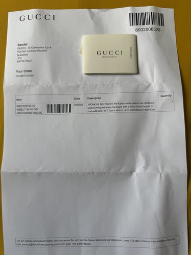 Gucci damen ledergürtel - gucci,
