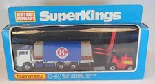 Matchbox Super Kings K-34 DAF Cargo Hubwagen & Lansing Gabelstapler in OVP #1681