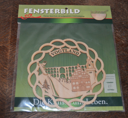 Fensterbild vogtland - fensterbild, "vogtland"
