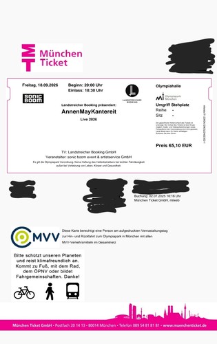 Annenmaykantereit 2026 - annenmaykantereit, 18.09.2026