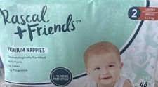 Rascal+Friends 2x48 Premium Windeln In Größe 2 ( Säugling 4-8kg )