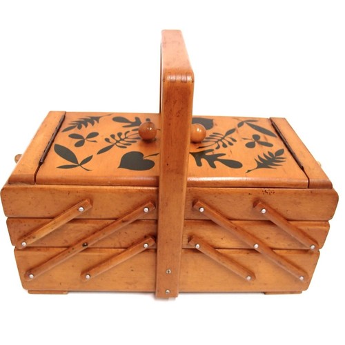 Nähkasten holz braun cm - holz,