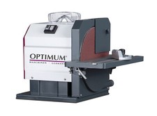 Optimum Metall Tellerschleifmaschine OPTIgrind GB 305D 400V + 6 Schleifscheiben